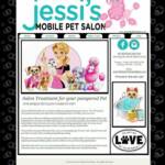 Copyright Protected. To see entire website, go to www.JessisMobilePetSalon.com